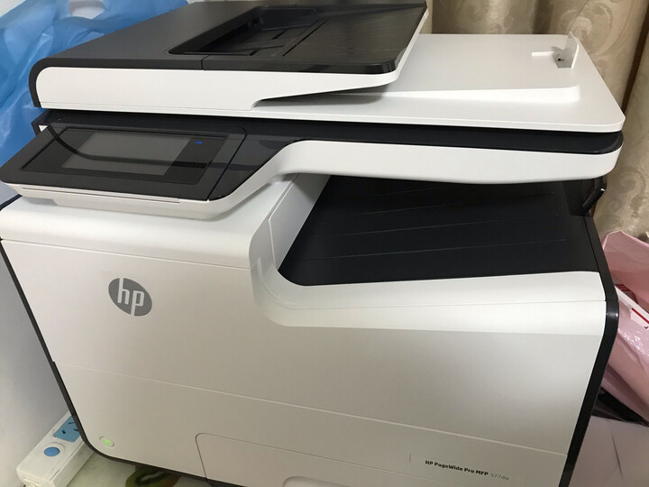 惠普(hp) pro 577dw彩色喷墨打印机 页宽秒速级一体机(无线 打印 传真