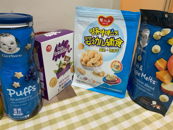 婴儿乐蛋奶加钙饼干120g