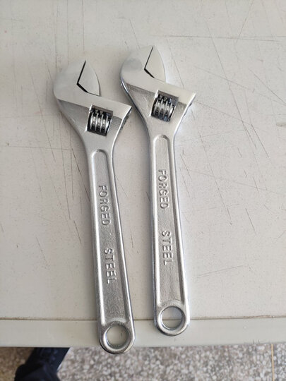 万克宝(workpro)多功能活动扳手光柄开口活络扳手激光刻度家用维修