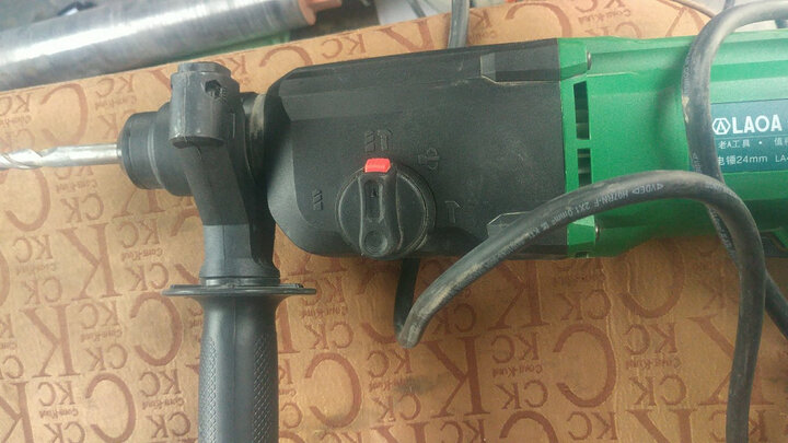 老a(laoa)电锤电镐电钻三功能轻型冲击钻套装la414024原厂标配 晒单图
