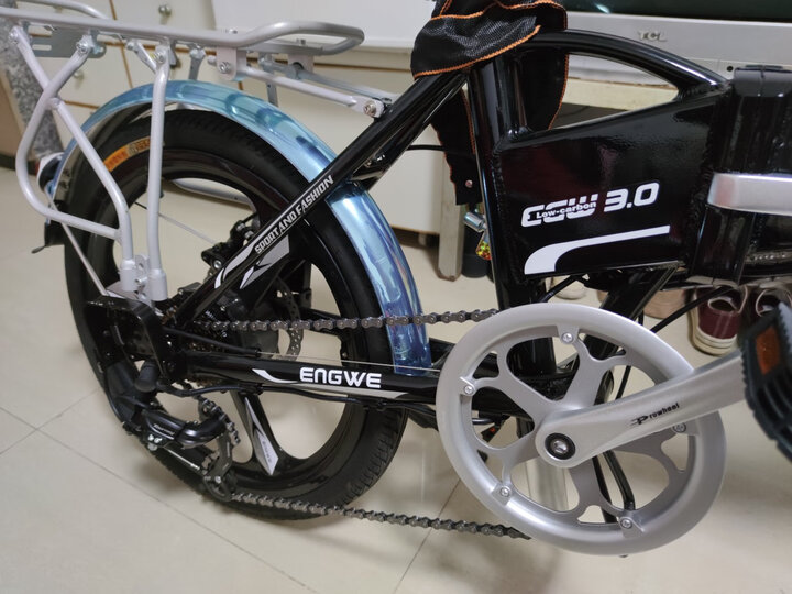 新国标英格威铝合金48v锂电池折叠电动车变速助力车电动滑板车男女