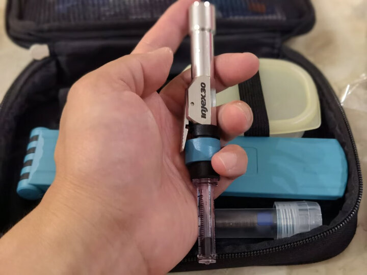 injex德国进口无针头胰岛素注射器 逸捷仿若无痛无针注射笔 家用医用