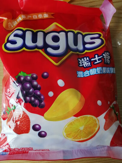 瑞士糖软糖:"这个糖挺好吃的,挺小一粒." - 京东