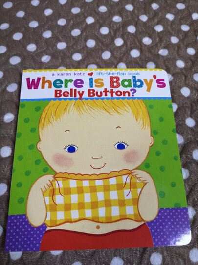 英文原版绘本where is babys belly button?