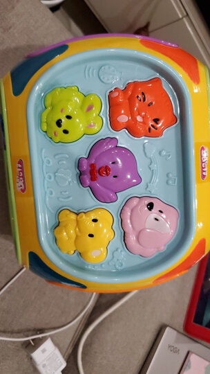 baoli宝丽七面体游戏桌婴儿童玩具男女孩手拍鼓0-1岁3宝宝益智玩具