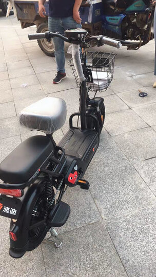 雅迪tdt1157z:"电动车收到,已骑了有一段时间,京东自营买的放心,质量