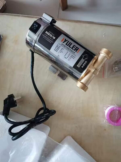 渝乐 增压泵家用自来水全自动静音太阳能热水器加压泵不锈钢管道水泵