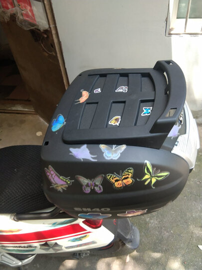 shad夏德尾箱33踏板摩托车后尾箱gw250裂行uy福喜巧格电动车后备箱 sh