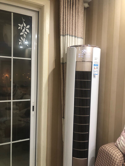 格力(gree)2匹 臻净爽 二级能效 变频冷暖 智能 客厅圆柱空调立式柜机