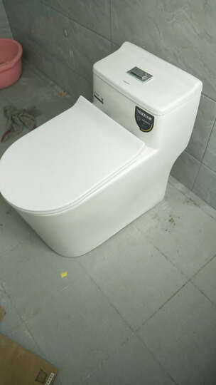 乐质潜水艇马桶:"宝贝收到了,里面配件齐全,冲力很大质量不错,上门