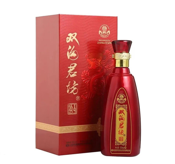双沟 珍宝坊 红君坊 i号 46度 整箱装白酒 500ml*6瓶 简约装 口感绵柔