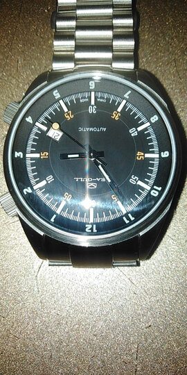 海鸥(seagull)手表 硬朗系列自动机械男表 复古腕表 816.