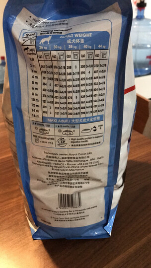 不过狗狗吃的很好,便便超级好,软硬适中,狗粮营养成分比之间吃的要高