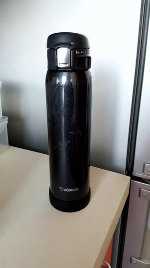 日本进口 象印(zojirushi)轻巧单手弹盖保温保冷杯壶 不锈钢真空户外