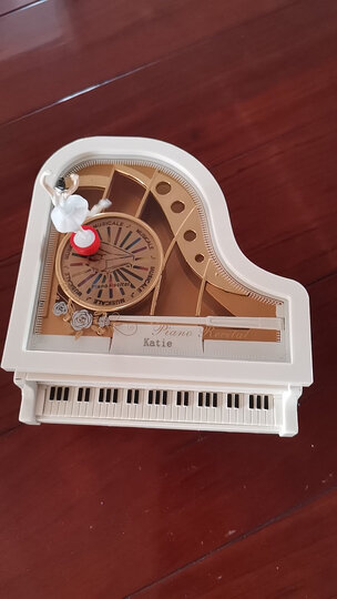 钢琴音乐盒八音盒芭蕾女孩旋转跳舞天空之城生日礼物送女生朋友创意小