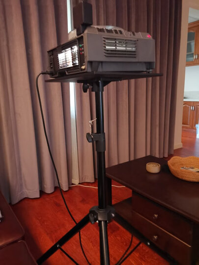 勉强能用,幻灯机比较沉,投影仪应该没问题.