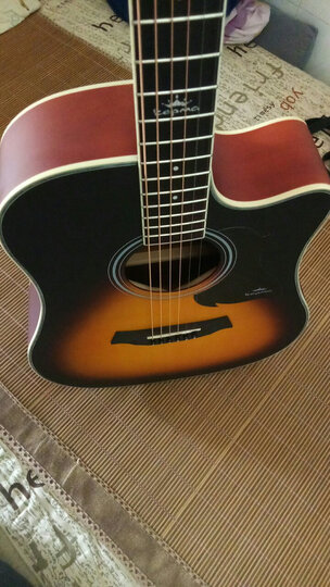 【卡马d1c/a1c】民谣吉他旗舰款kepma卡玛初学者入门男女缺角40-41