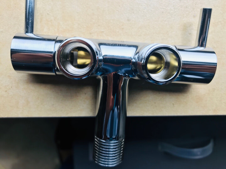 潜水艇f401角阀 铜 1进2出三通式八字阀 快开双用三通阀门一进二出京