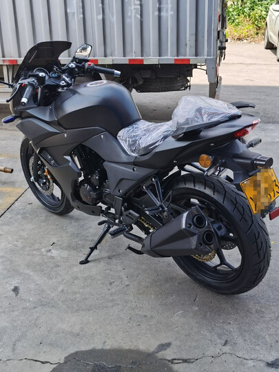 大力神(dalishen):"摩托车收到,我自己一个人装好了,试了一圈,感觉