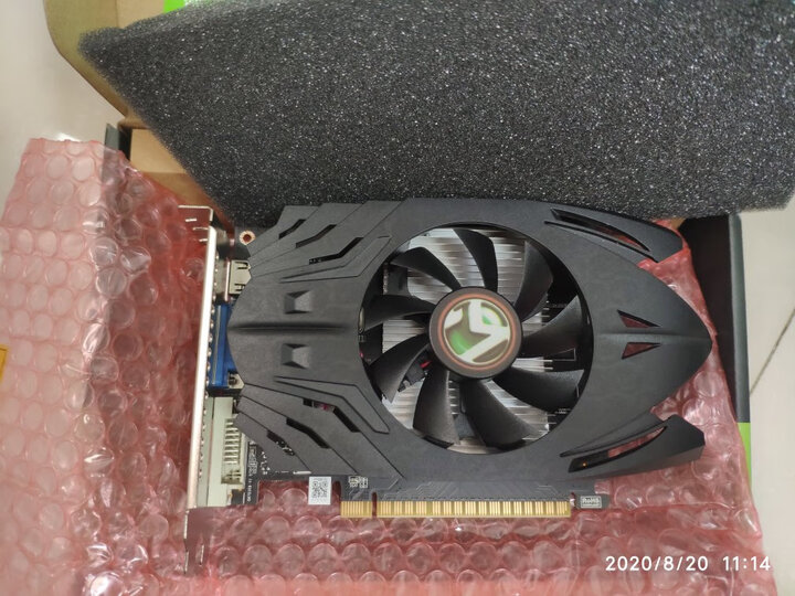 电脑,办公  电脑组件  显卡 铭瑄gt710重锤plus