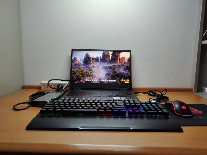 惠普(hp)k10g 机械键盘:"手感很好,好用的很,键盘不错的" - 京东