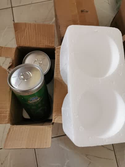 山东特产青岛亮动精酿原浆啤酒1l*2听易拉罐装 白啤全小麦上面发酵