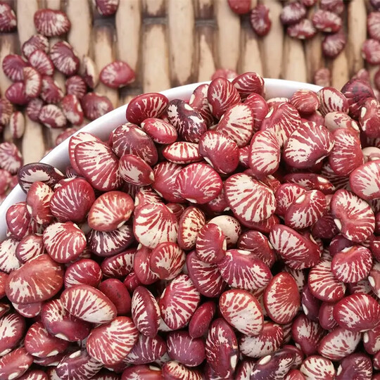 力厨:"斑马豆收到了,和图片上一样的,晒的很干