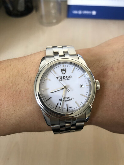 帝舵(tudor)帝舵tudor骏珏系列自动机械黑面日历男表55000-68050奢侈