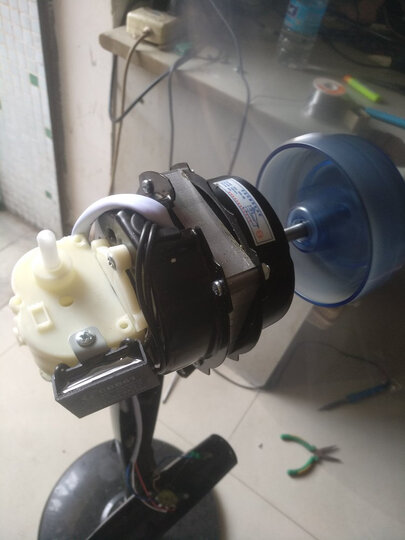 落地扇壁扇风扇马达通用家用电风扇配件摇头美的艾美特先锋钻石电机头