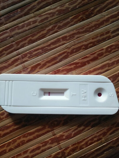 艾滋病试纸  万孚(wondfo)  万孚(wondfo) 商品评价  刚刚测完,是阴性