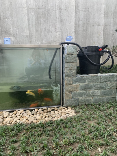 森森鱼池过滤器大型鱼缸过滤桶锦鲤池净化器水池循环设备过滤系统cpa