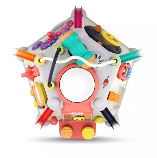 汇乐玩具(huile toys)806:"这个宝贝玩具特别的有意思,宝宝首先被色彩