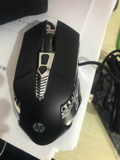 惠普(hp)g160:"帮同事买的鼠标,使用了两天才来评价的!鼠标手感不错!