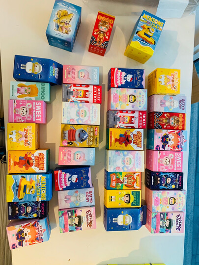 泡泡玛特(pop mart)盲盒:"做工质感:很好很好?" - 京东