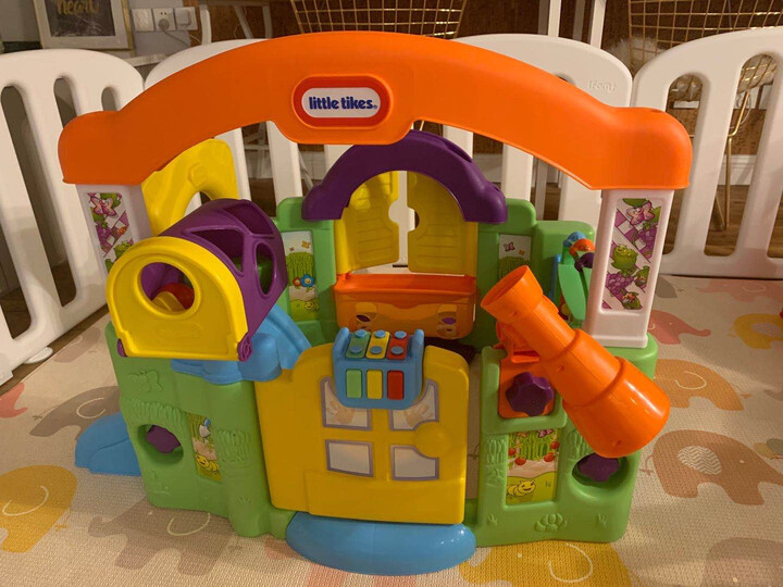 tikes玩具儿童礼物低幼早教启智玩具屋学习屋百变儿童乐园632624m