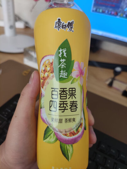 食品饮料  饮料冲调  饮料 康师傅百香果四季春500ml*15瓶  康师傅百