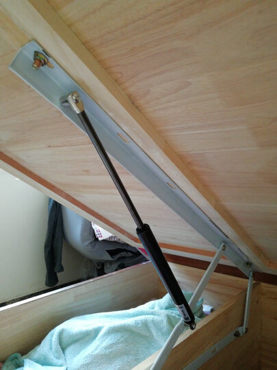 支撑杆床用气撑液压杆支架电动高箱床箱举升器升降气压杆电动液压杆 l