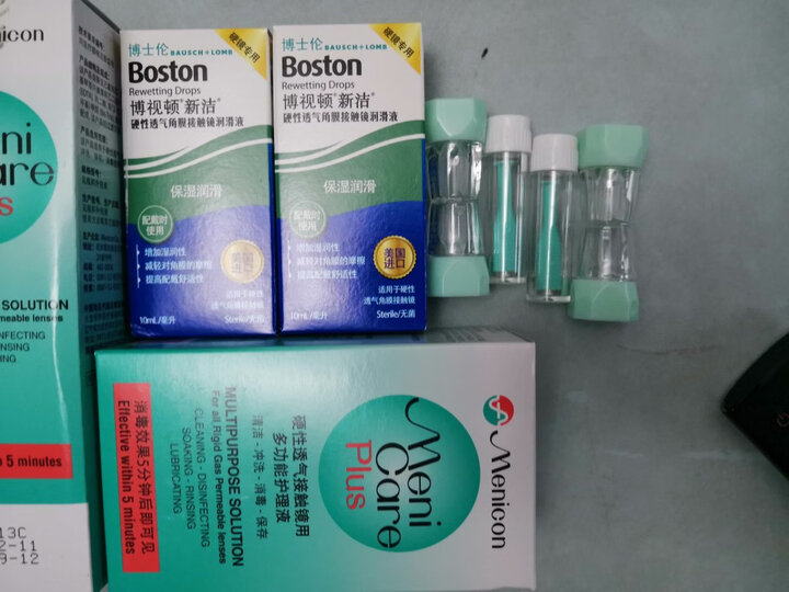 医疗保健  隐形眼镜  护理液  menicon  menicon 商品评价  第一次在