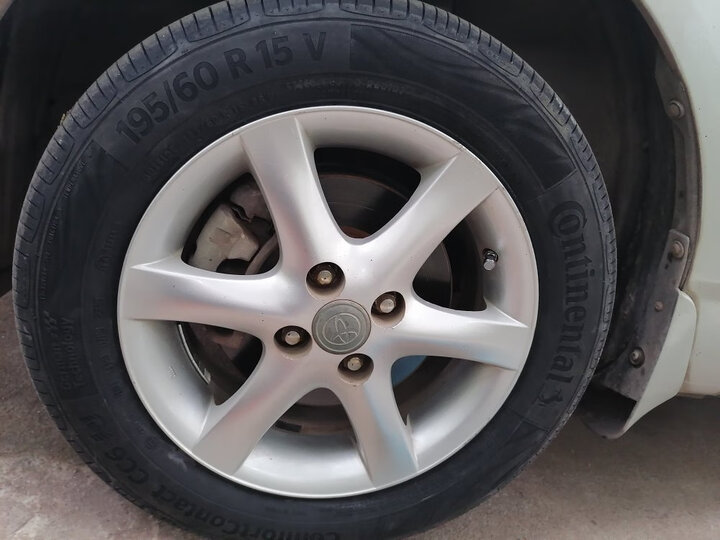 德国马牌(continental) 轮胎/汽车轮胎 195/60r15 88v cc6 适配花冠