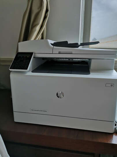 惠普(hp)m180n:"公司五部打印机都是hp,这次想要的是四合一,因为要有