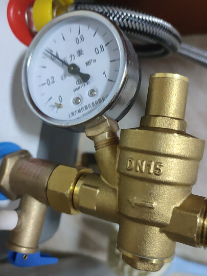 家里高层水压太大,以为是减压阀坏了,调压阀很好用