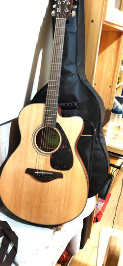 玩具乐器  西洋弦乐器  吉他 雅马哈fs800mc  雅马哈(yamaha.