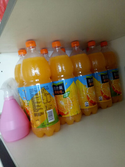 果粒橙的味道和超市买.