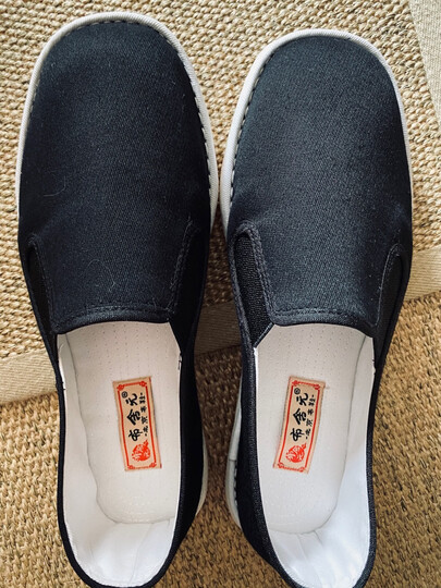布舍元手工千层布鞋:"布舍元休闲鞋不错 穿起来很舒服 老手艺 纳鞋底