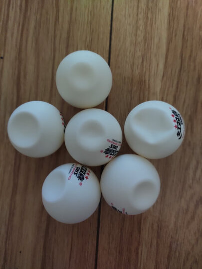 红双喜赛顶新材料40 三星球:"外观包装:破了,6个乒乓球瘪了配送服务