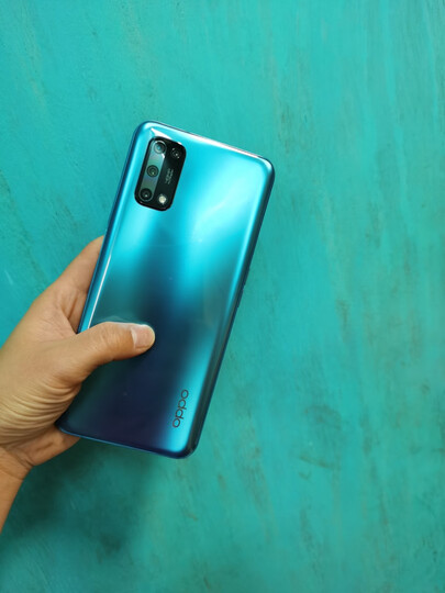 oppo k7x:"一打开就被这个颜色惊艳到了,名字好听,颜色也好看,指纹