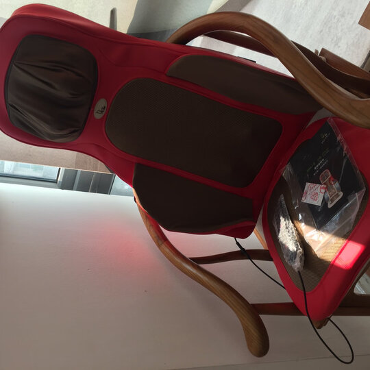 【顺丰发货】诺嘉按摩椅 背部按摩靠垫椅垫 颈椎按摩器肩颈腰部按摩仪