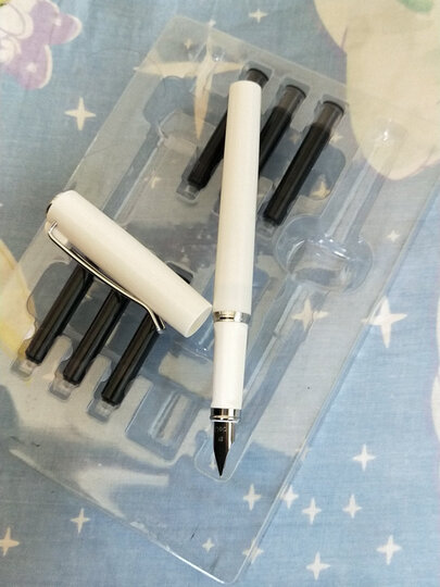 得力dl-a923白-黑色墨囊:"做工质感:手感不错颜值包装:干净" - 京东