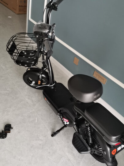 雅迪(yadea)tdt1259z:"感觉还不错,上班用,具体还没体验,安装还算方便