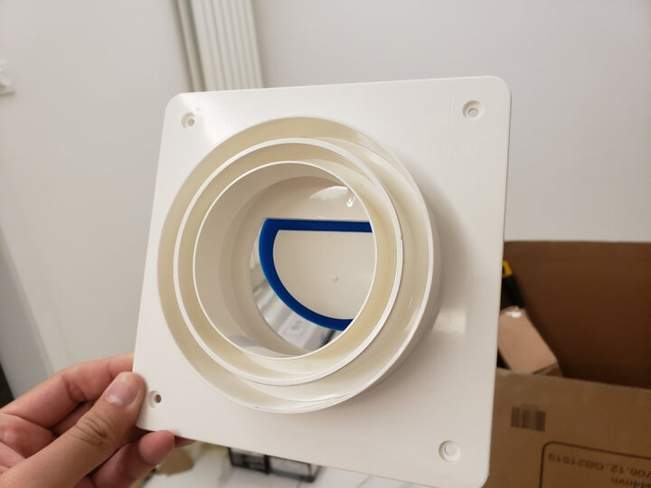 潜水艇submarine油烟机止回阀止逆阀止烟阀逆止阀防倒灌阀门烟道防臭